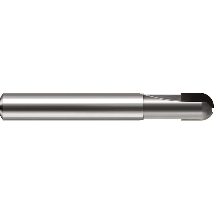 3/16" 2-Flute Polycrystalline Diamond Ball End Mill, Diamond - Harvey Tool 12012