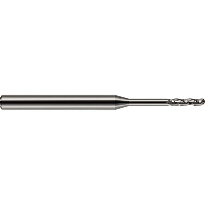3/64" 3-Flute Solid Carbide Ball End Mill - Harvey Tool 13847