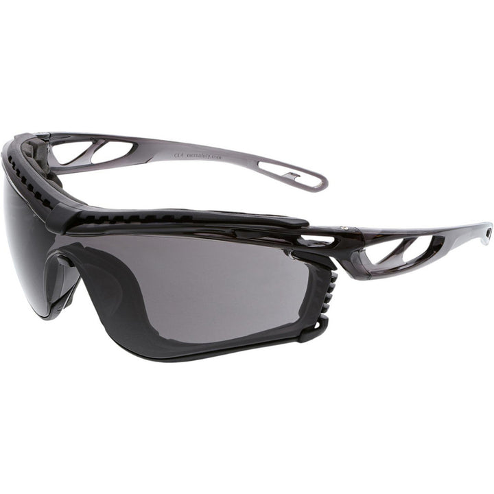 Universal Gray Safety Glasses - MCR Safety CL512AF