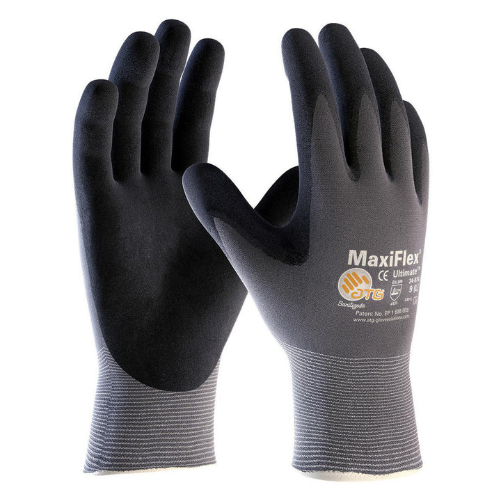 Gray General Purpose Gloves - ATG 34-874V/XL