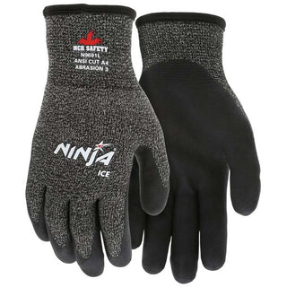 2X-Large Gray Hypermax Cut & Puncture-Resistant Gloves - MCR Safety N9691XXL