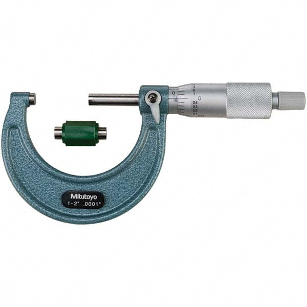 2.0000" Micrometer, +/-.000100" accuracy - Mitutoyo 103-132CAL