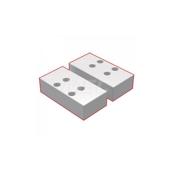 125.73mm" Jaw Aluminum Vise Jaws - 5th Axis VAJ52X