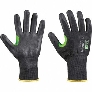 Large Black HPPE Cut-Resistant Gloves - Honeywell 24-0513B/9L