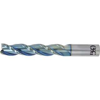 1/2" 3-Flute Solid Carbide Corner Radius End Mill, DLC - OSG 28430400