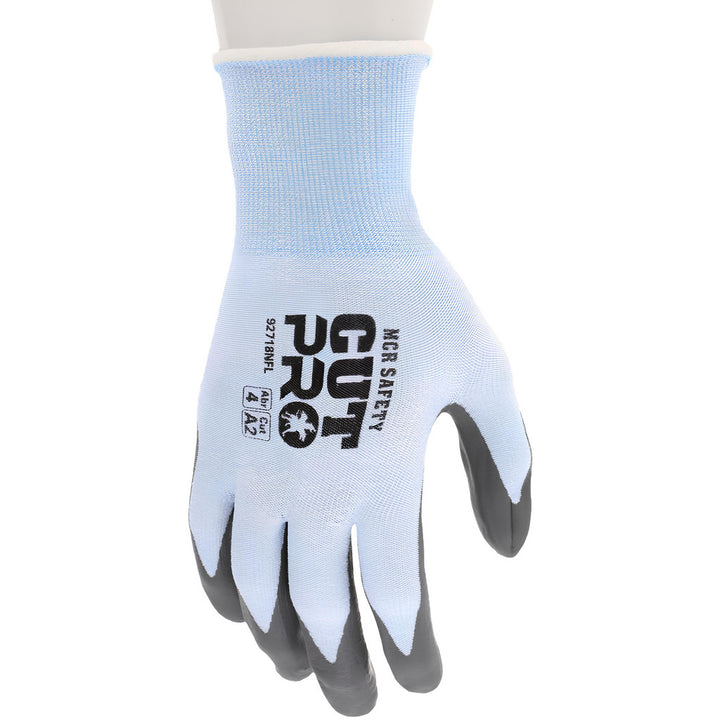 2X-Large Blue Hypermax Cut & Puncture-Resistant Gloves - MCR Safety 92718NFXXL