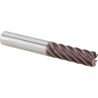 1/2" 7-Flute Solid Carbide Corner Radius End Mill, TM - SGS 77195