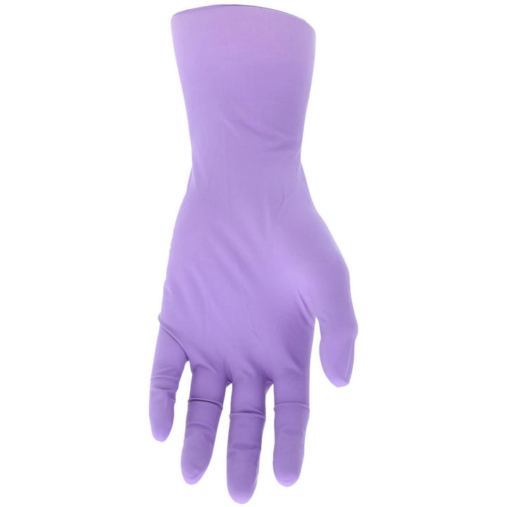 Lilac Nitrile, Neoprene and Latex Blend Gloves - MCR Safety 7036S