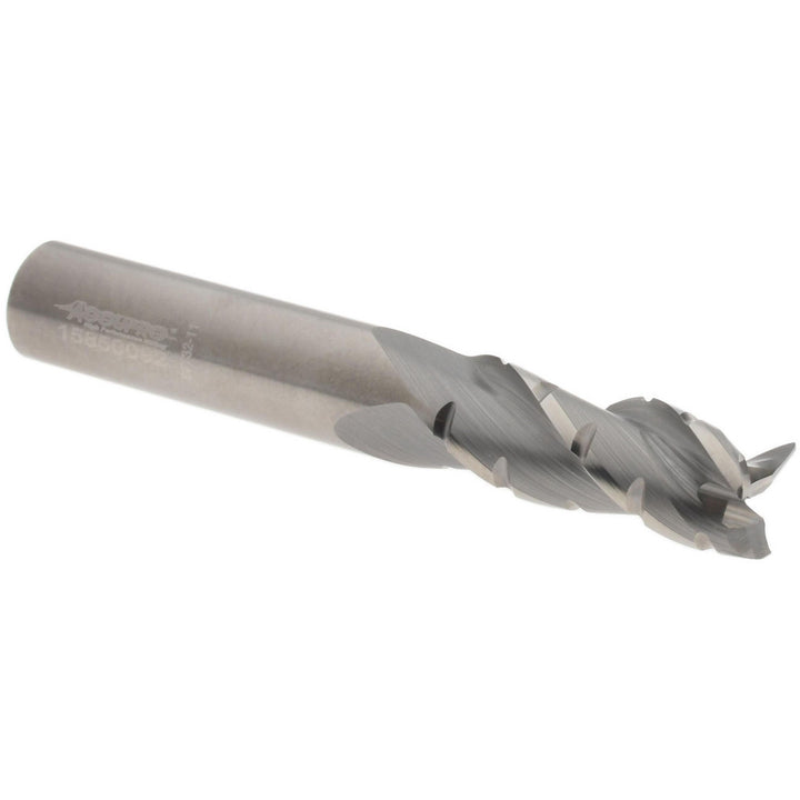 0.3750" 3-Flute Solid Carbide Roughing & Finishing End Mill - Accupro 118083