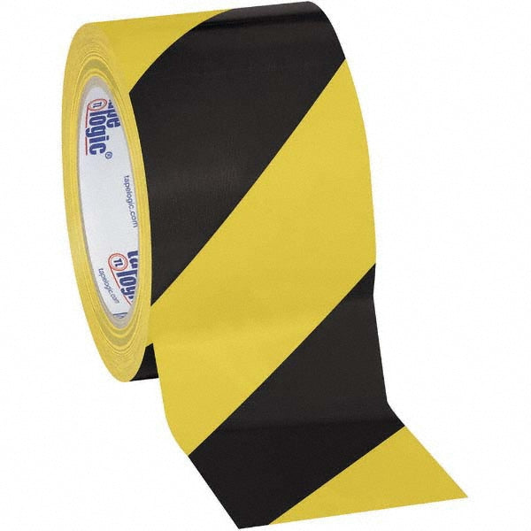Black; Yellow Safety Tape - Tape Logic T93363PKBY