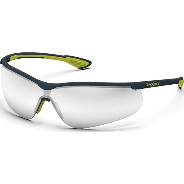 Universal Silver Mirror Safety Glasses - HexArmor. 11-15009-06