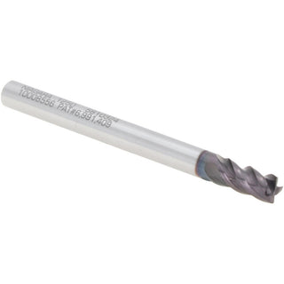 1/8" 4-Flute Solid Carbide Corner Radius End Mill, HTA - Seco 10008556