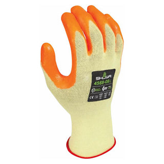 Large Yellow Kevlar Cut-Resistant Gloves - SHOWA 4568L-08