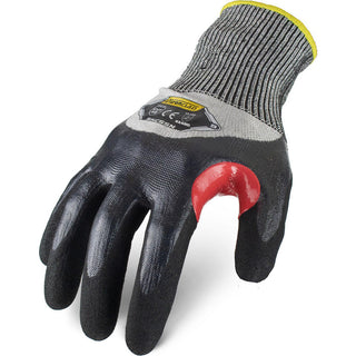 X-Large Gray HPPE Steel Blend Knit Cut-Resistant; Puncture-Resistant Gloves - ironCLAD SKC5SN-05-XL