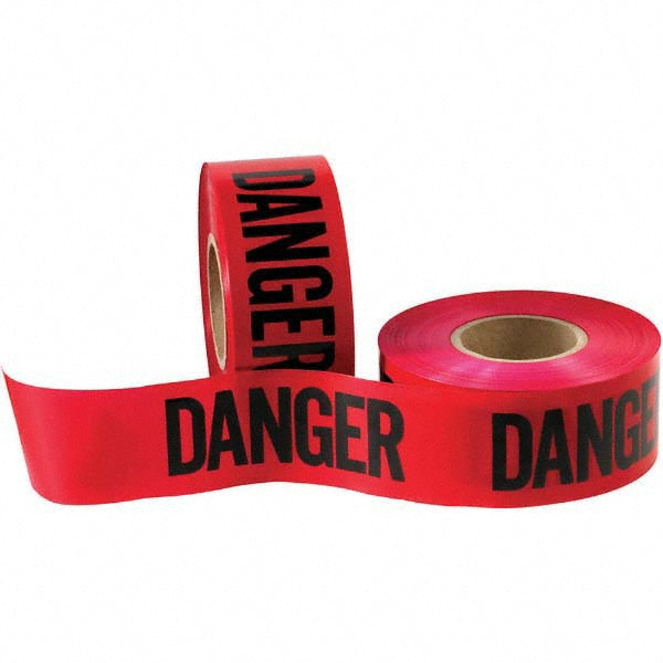 Red Safety Tape - Value Collection T968DDD
