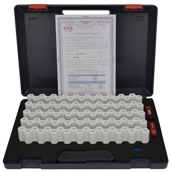 90-Piece Pin Gage - SPI 616-82902