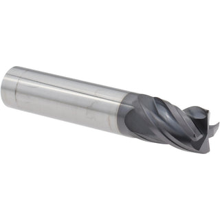 3/8" 4-Flute Solid Carbide Corner Radius End Mill, AlTiN - Sandvik Coromant 8036204
