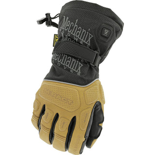 Medium Black; Tan Leather Cold Condition Gloves - Mechanix Wear CWKMP8-75-009