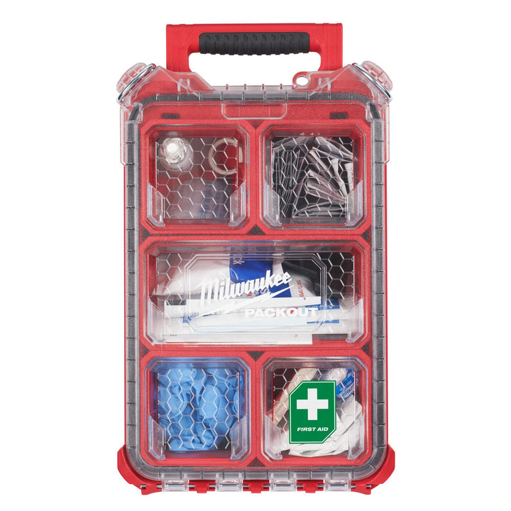 Red; Black First Aid Kit - Milwaukee Tool 48-73-8435C