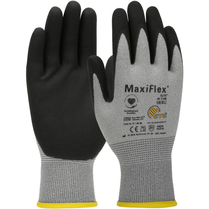 Gray General Purpose Gloves - ATG 34-774B/XS