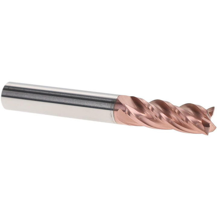5/16" 4-Flute Solid Carbide Square End Mill, TiAlCN - Iscar 3398269