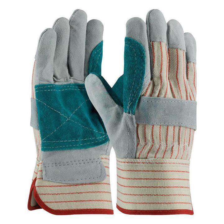 Medium Gray Cowhide Leather General Purpose Gloves - PIP 85-7512J/M