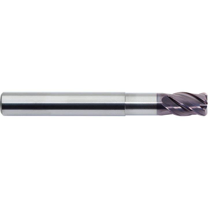 4-Flute Solid Carbide Corner Radius End Mill - M.A. Ford. 158M06N20-1.0RA