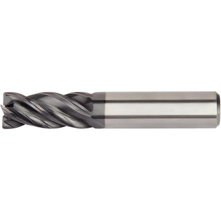 1/4" 4-Flute Solid Carbide Corner Radius & Corner Chamfer End Mill, AlTiN - Kennametal 6676993