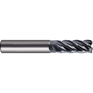 5-Flute Solid Carbide Corner Radius & Corner Chamfer End Mill, Super A - Guhring 9068560080000