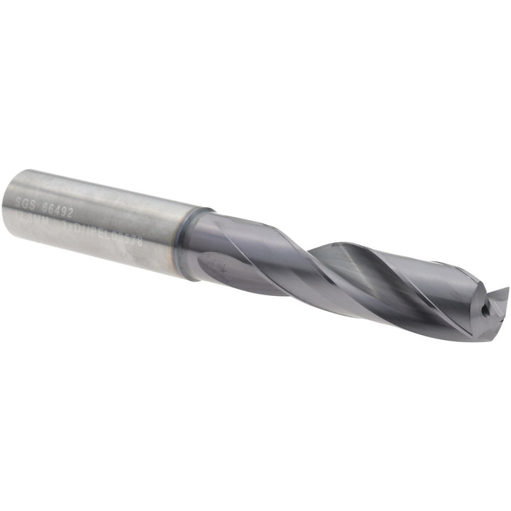 21/64" Solid Carbide Screw Machine Drill Bit, Ti-NAMITE-X, 135° point - SGS 66462