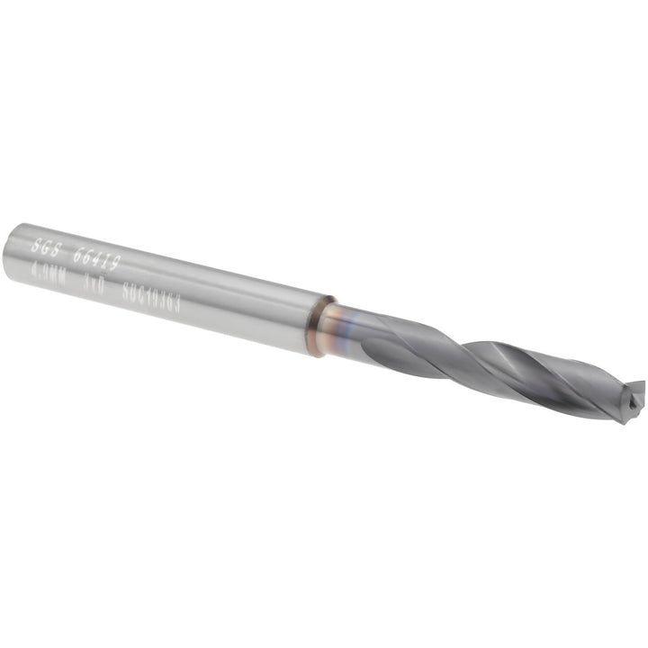 7/32" Solid Carbide Screw Machine Drill Bit, Ti-NAMITE-X, 135° point - SGS 66419