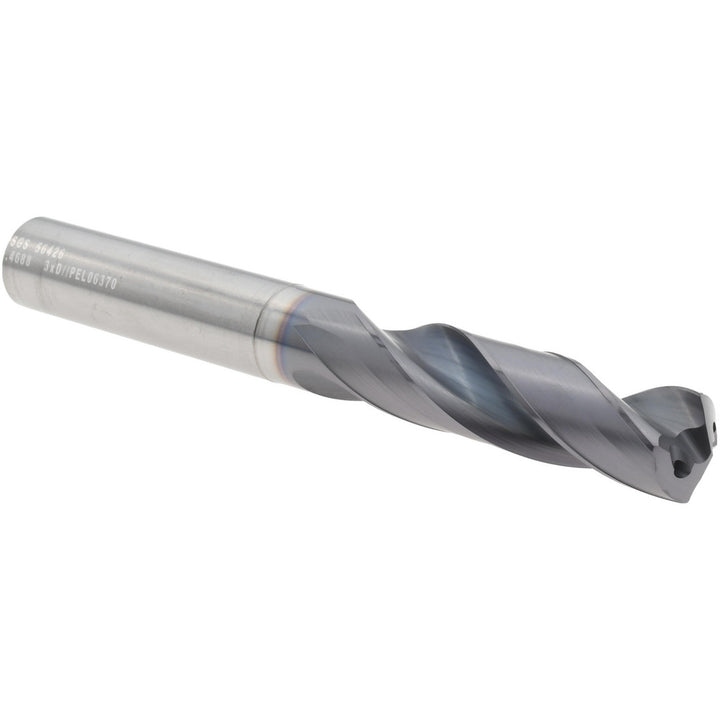 15/32" Solid Carbide Screw Machine Drill Bit, Ti-NAMITE-X, 135° point - SGS 56426