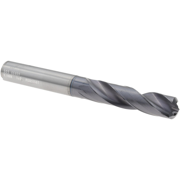 23/64" Solid Carbide Screw Machine Drill Bit, Ti-NAMITE-X, 135° point - SGS 66469