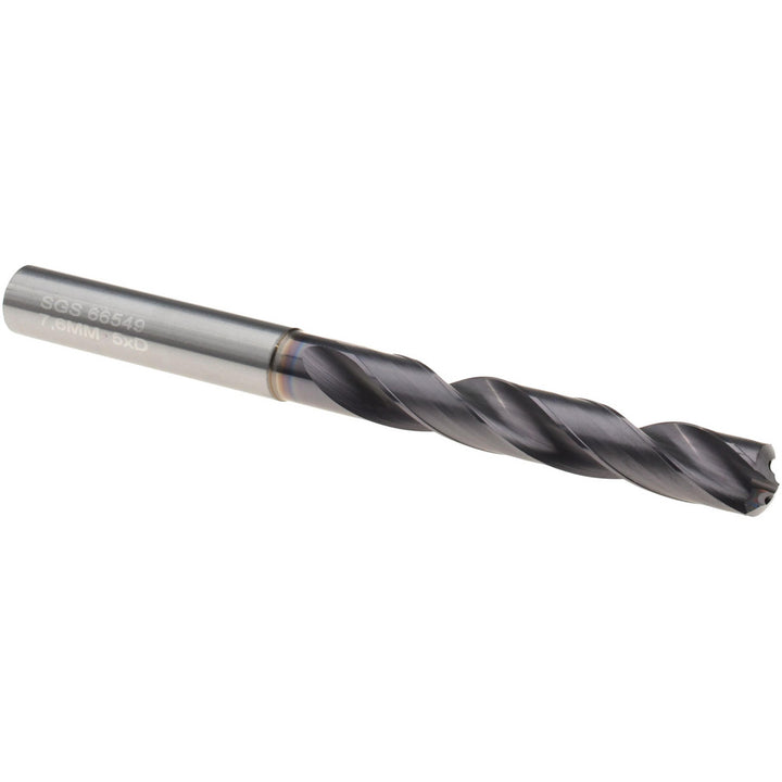 0.2992" Solid Carbide Drill Bit, Ti-NAMITE-X, 135° point - SGS 66549