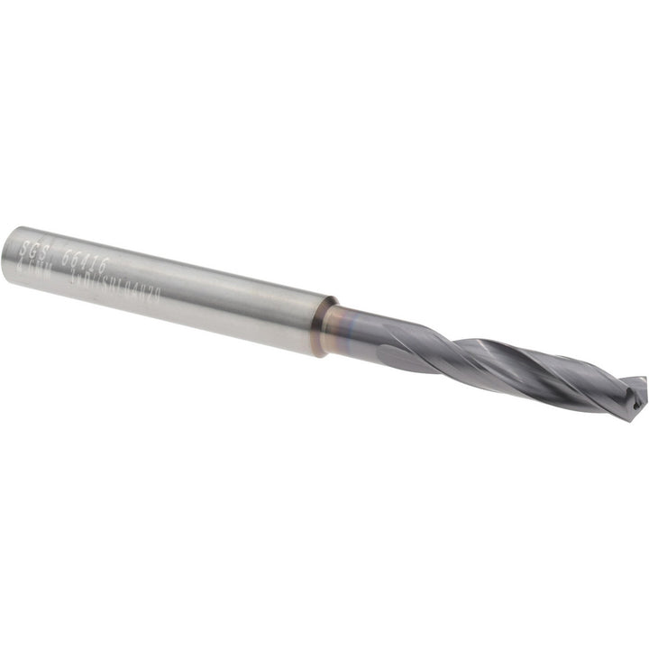 13/64" Solid Carbide Screw Machine Drill Bit, Ti-NAMITE-X, 135° point - SGS 66416