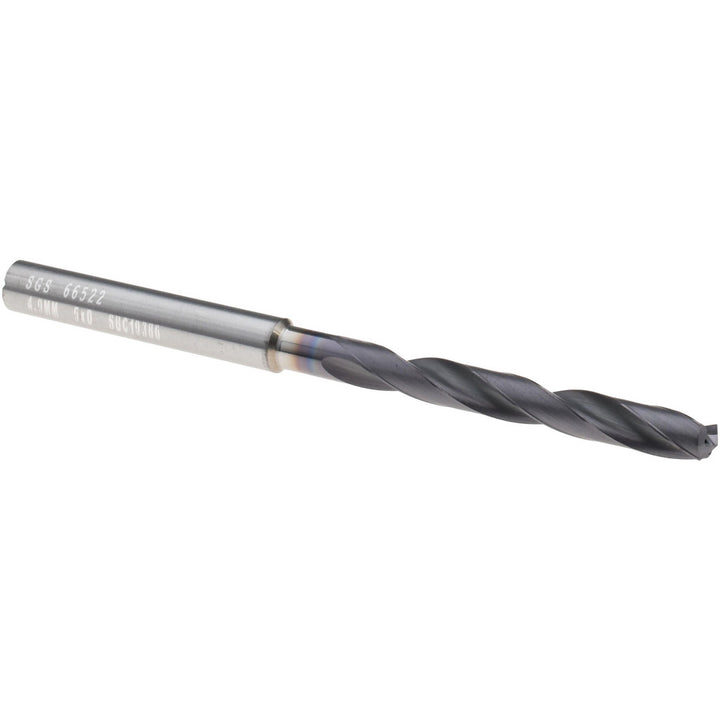 0.1929" Solid Carbide Drill Bit, Ti-NAMITE-X, 135° point - SGS 66522