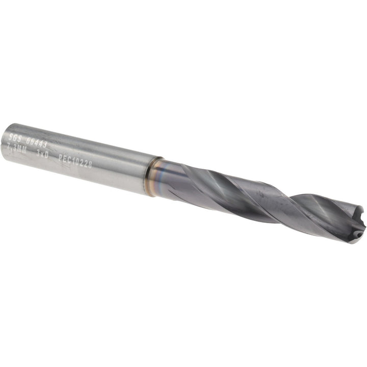 21/64" Solid Carbide Screw Machine Drill Bit, Ti-NAMITE-X, 135° point - SGS 66443