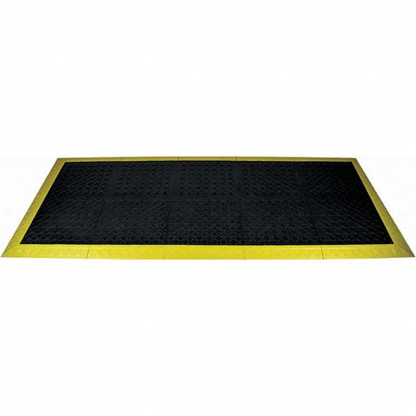 Black (Yellow Borders) Anti-Slip Mat - Ergo Advantage ESDA1BZ3