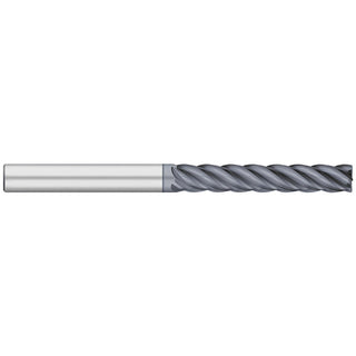 1/4" 5-Flute Solid Carbide Corner Radius End Mill, ALCRO-MAX - Titan USA TC27928