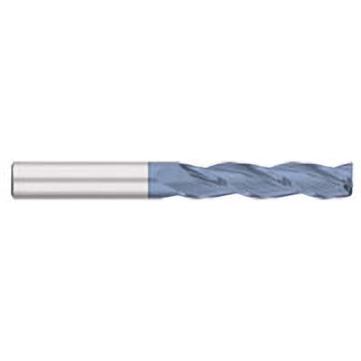 3/16" 3-Flute Solid Carbide Square End Mill, AlTiN - Titan USA TC17412
