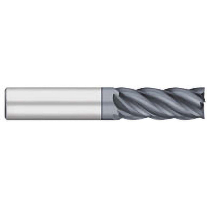 1/4" 5-Flute Solid Carbide Square End Mill, ALCRO-MAX - Titan USA TC25836