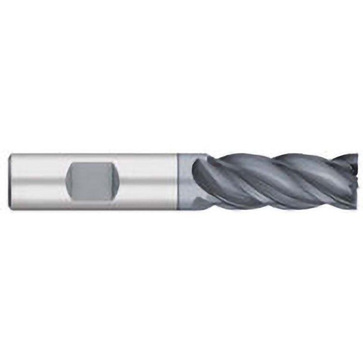 1/2" 4-Flute Solid Carbide Square End Mill, ALCRO-MAX - Titan USA TC21866