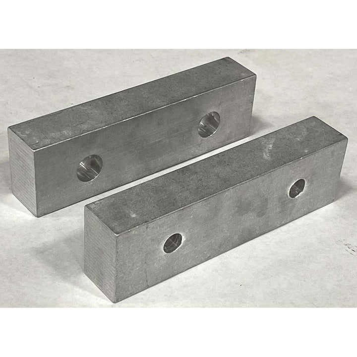 8" Jaw Aluminum Vise Jaws - Toolex SJB8000