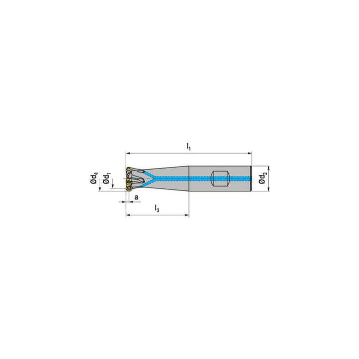Indexable End Mills - Ceratizit 5868555005