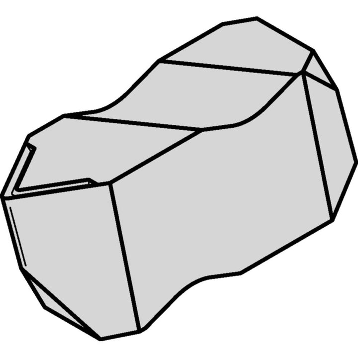 NT3RK Carbide Insert, Grade TN6025, AlTiN - Widia 3607824