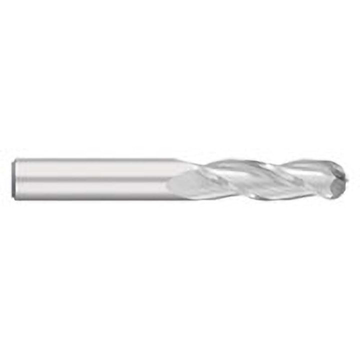 1/8in" 3-Flute Solid Carbide Ball End Mill - Titan USA TC16208