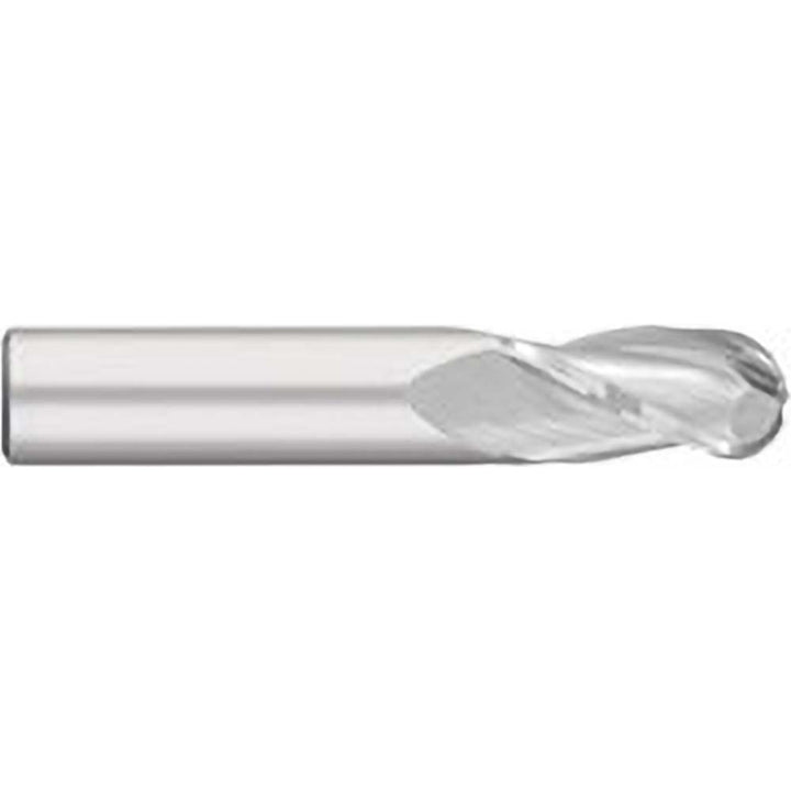 1/2in" 3-Flute Solid Carbide Ball End Mill - Titan USA TC12932