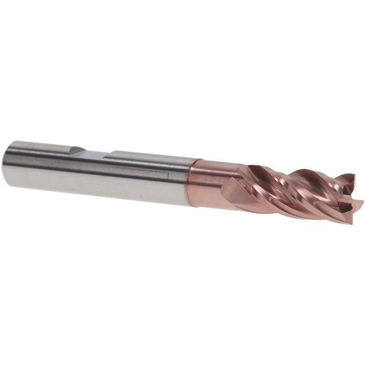 3/8" 4-Flute Solid Carbide Square End Mill, TiAlCN - Iscar 3401266