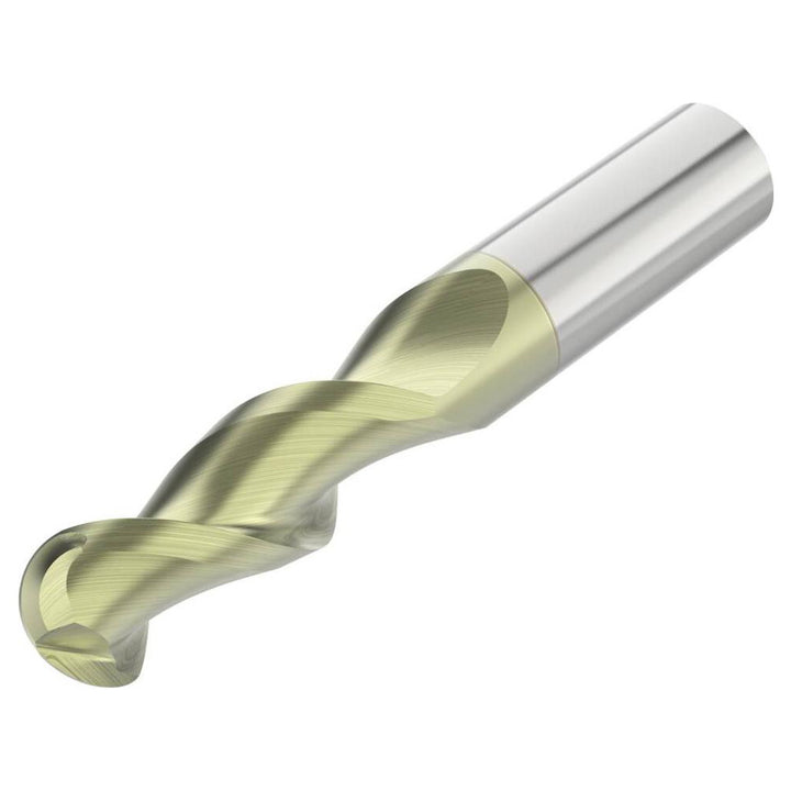 3/8" 2-Flute Solid Carbide Ball End Mill, ANF - Seco 10022736