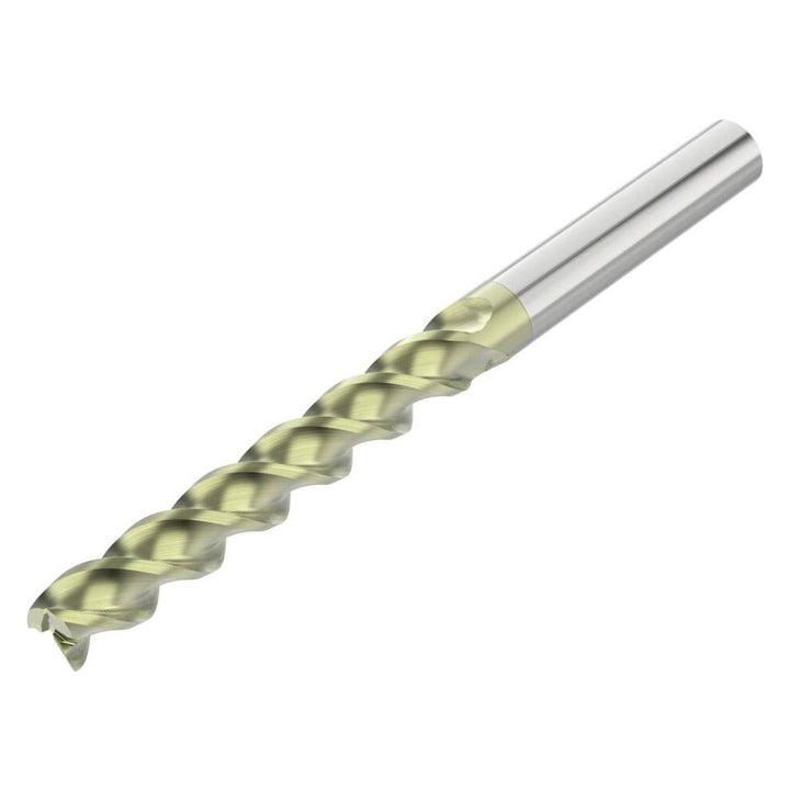 1/4" 3-Flute Solid Carbide Square End Mill, ANF - Seco 10023010